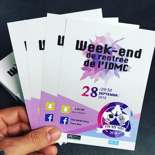 Flyers festival BD Bulles d'Histoires